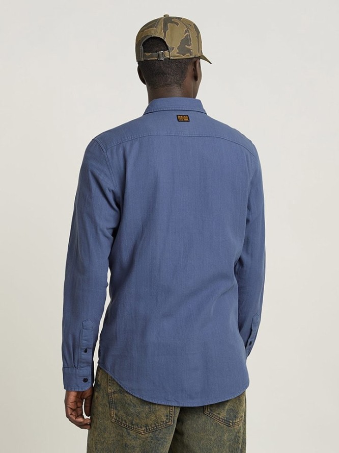 G-Star Koszula - Slim fit - w kolorze niebieskim rozmiar: S