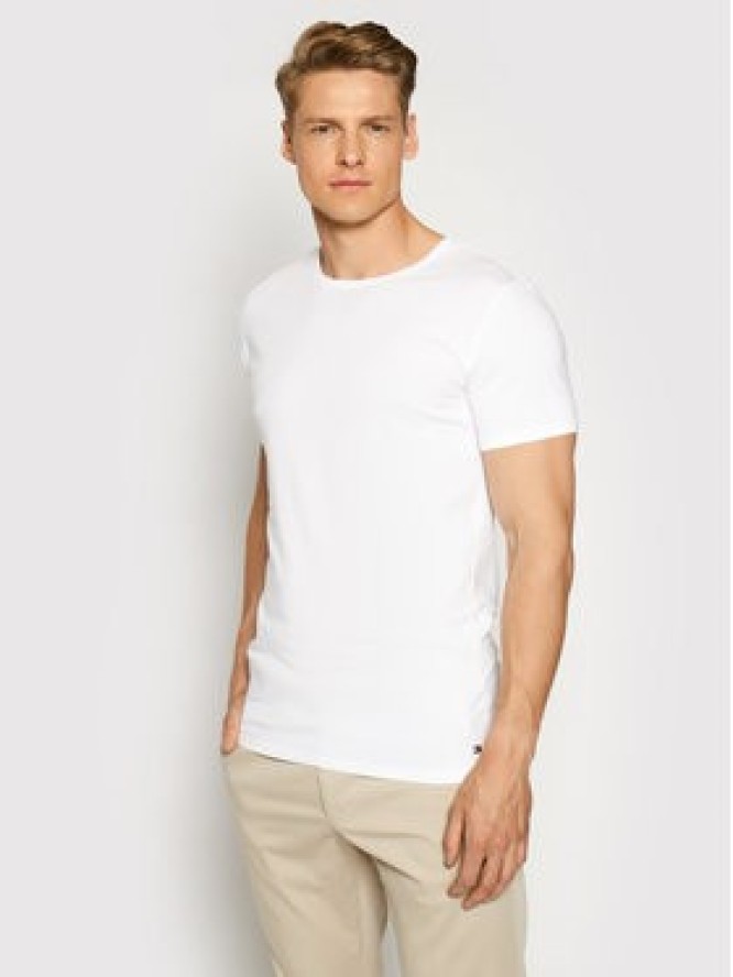 Tommy Hilfiger Komplet 3 t-shirtów Essential 2S87905187 Biały Regular Fit