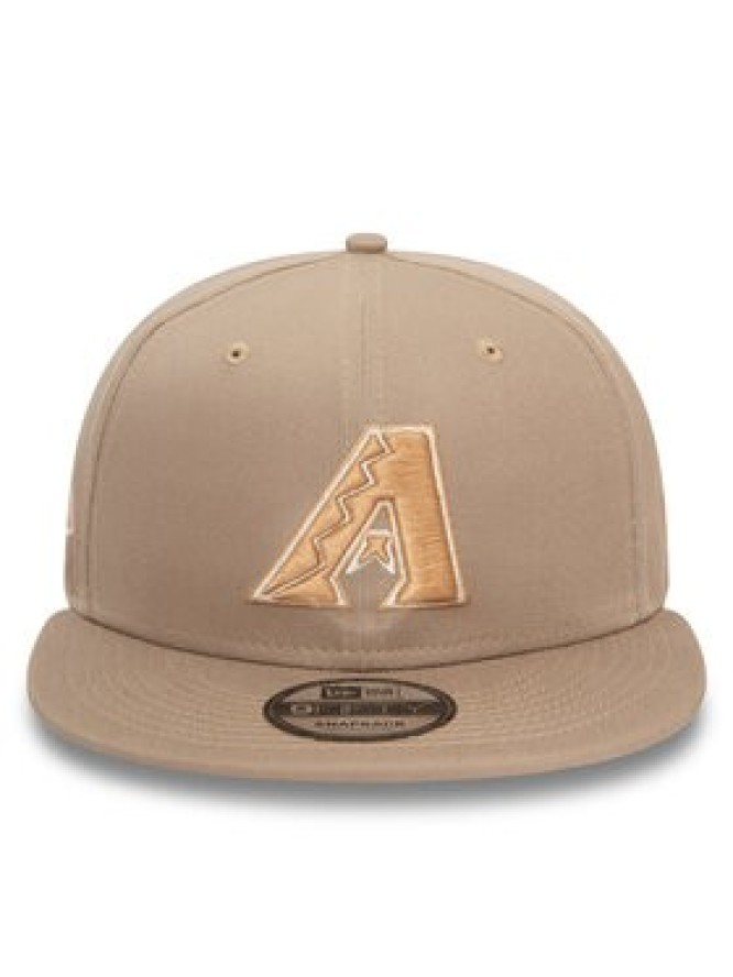 New Era Czapka z daszkiem Mlb Patch 950 Diamondbacks 60503482 Beżowy