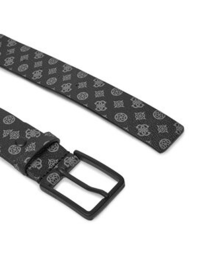 Guess Pasek Męski Micro Peony Eco Belts BM7793 P4135 Czarny