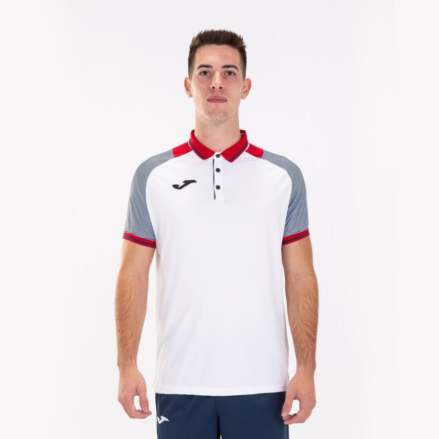 Koszulka polo do tenisa dla chłopców Joma Essential II