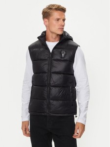 KARL LAGERFELD Kamizelka Vest 505091 543590 Czarny Regular Fit