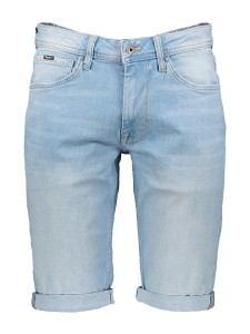 Pepe Jeans Szorty dżinsowe - Regular fit - w kolorze błękitnym rozmiar: W38