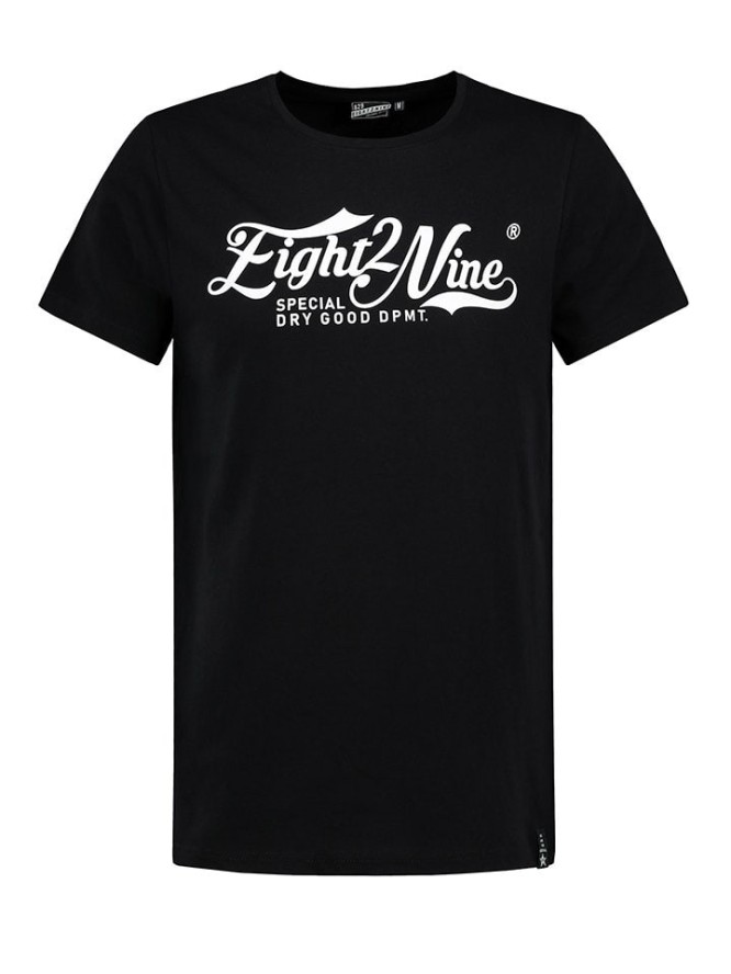 Eight2Nine Koszulka w kolorze czarnym rozmiar: M
