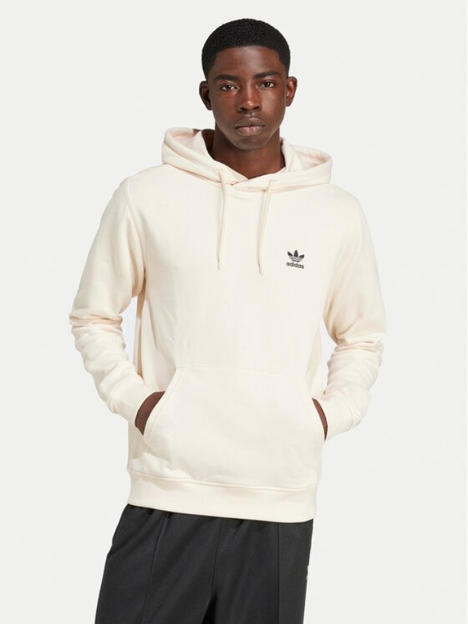 adidas Bluza Trefoil Essentials IX7669 Biały Regular Fit