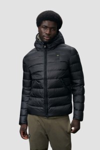 BLAUER Czarna kurtka męska Acton Short Jackets