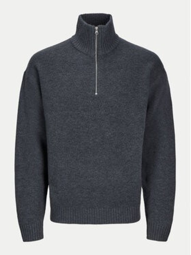 Jack&Jones Sweter Ollie 12241817 Szary Relaxed Fit