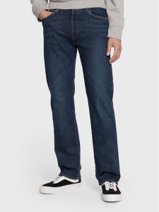 Levi's® Jeansy 501® 00501-3199 Granatowy Straight Leg