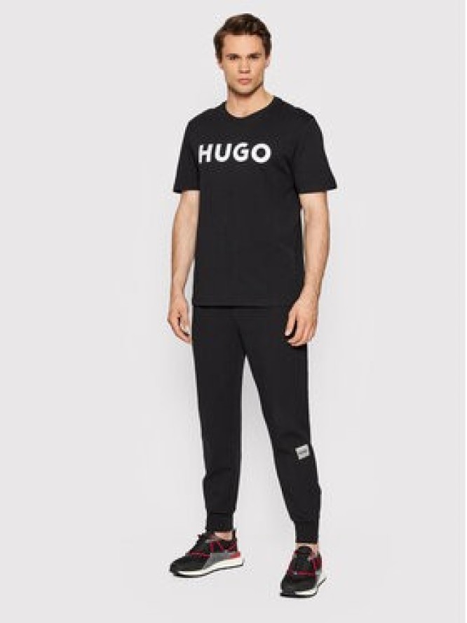 Hugo T-Shirt Dulivio 50467556 Czarny Regular Fit