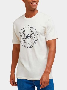 Lee Koszulka w kolorze białym rozmiar: XL
