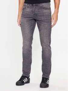 Jack&Jones Jeansy 12243599 Szary Slim Fit