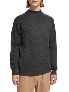 Scotch & Soda Sweter w kolorze antracytowym rozmiar: M