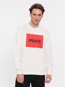 Hugo Bluza Duragol222 50467944 Biały Regular Fit