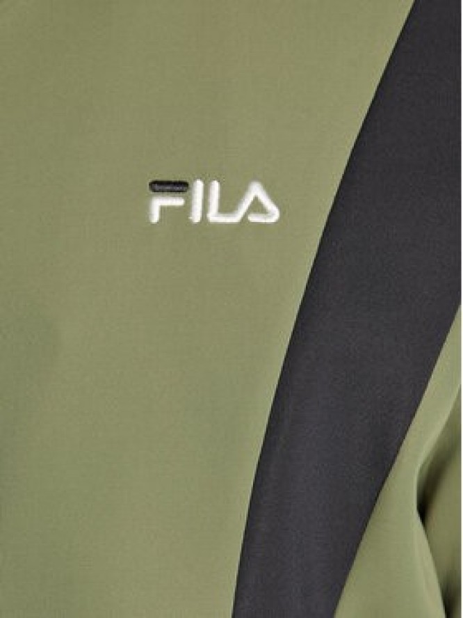 Fila Bluza Bastia FAM0173 Zielony Regular Fit