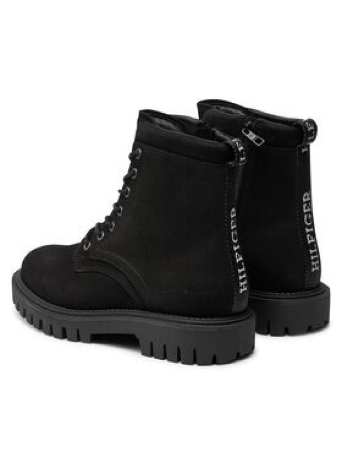 Tommy Hilfiger Trapery Casual Hilfiger Chunk Z Nbk Boot FM0FM05149 Czarny