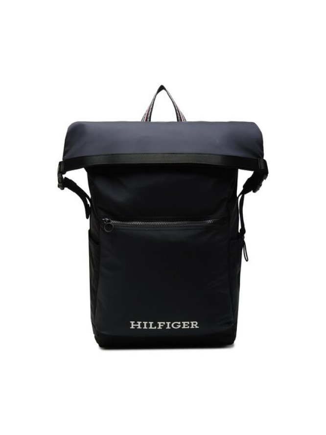 Tommy Hilfiger Plecak Hilfiger Roll Top Backpack AM0AM11380 Granatowy