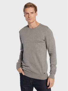 Blend Sweter Nolen 20712883 Szary Regular Fit