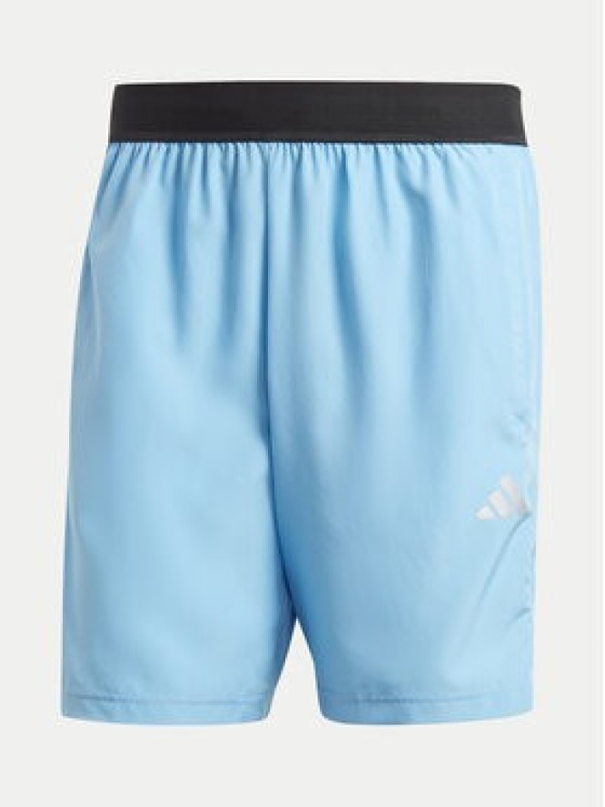 adidas Szorty sportowe IR5881 Błękitny Regular Fit