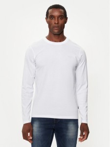 JOOP! Jeans Longsleeve 30033284 Biały Modern Fit