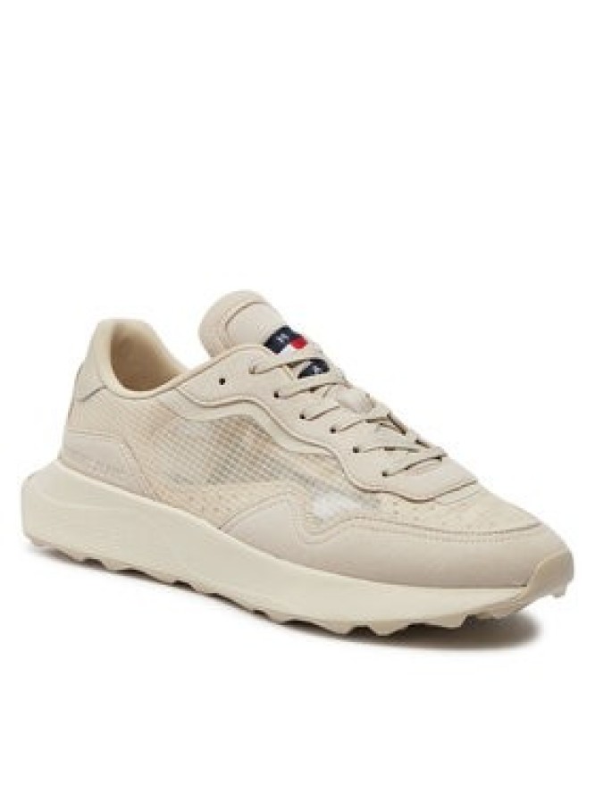 Tommy Jeans Sneakersy Tjw Translucent Runner EM0EM01222 Beżowy