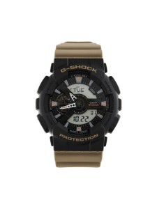 G-Shock Zegarek Two Tune Utility GA-110TU-1A5ER Brązowy