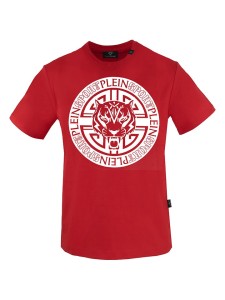 Plein Sport Koszulka w kolorze czerwonym rozmiar: L