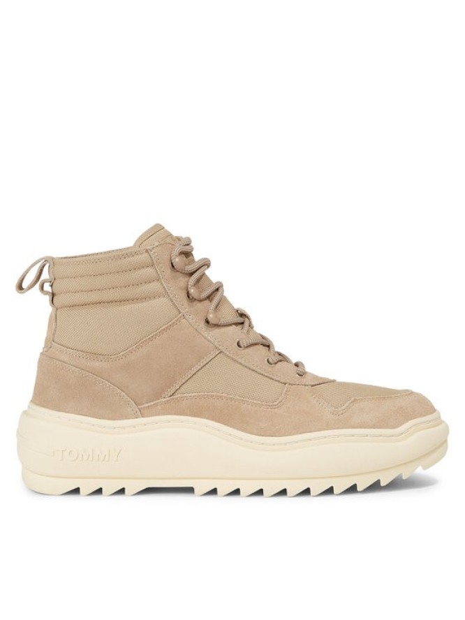 Tommy Jeans Trzewiki Tjm Mix Material Boot EM0EM01245 Khaki