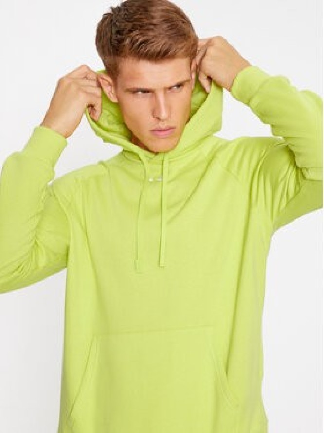 Under Armour Bluza Ua Rival Fleece Hoodie 1379757 Żółty Loose Fit