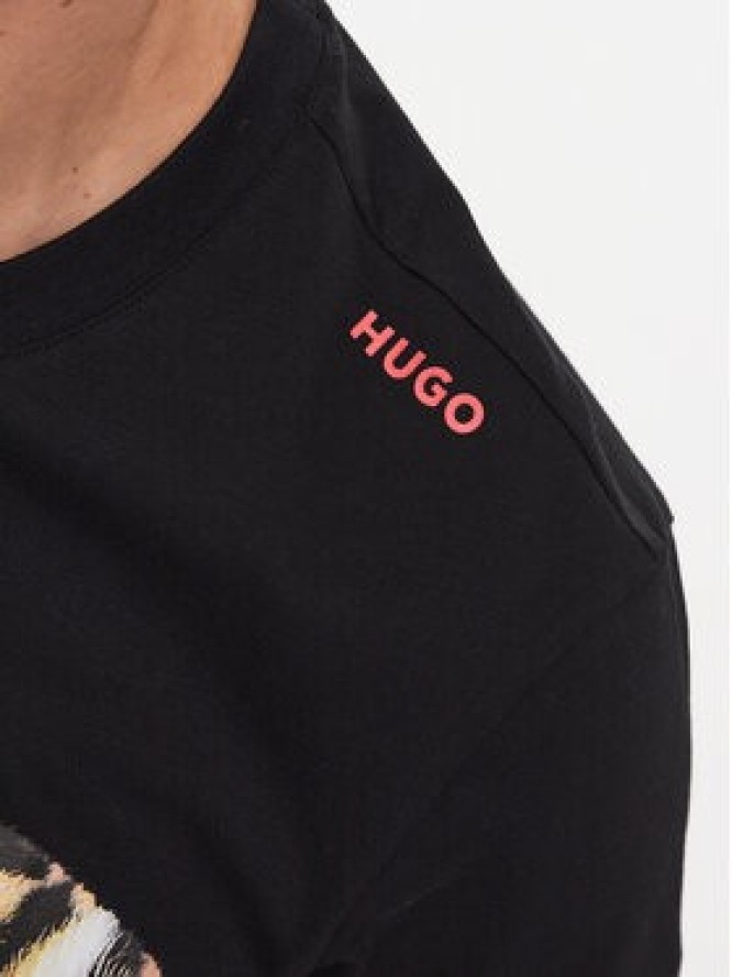 Hugo T-Shirt 50494577 Czarny Regular Fit