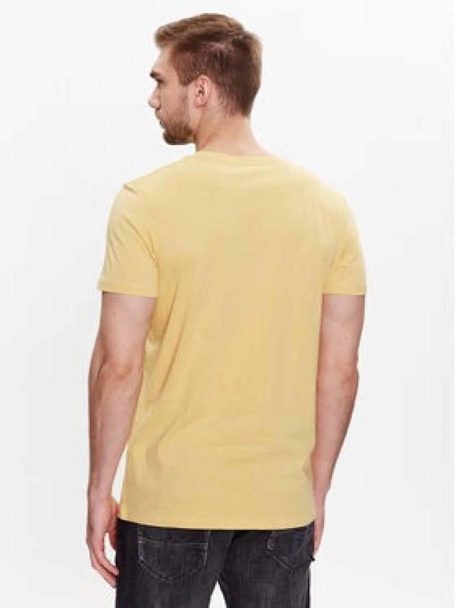 Jack&Jones T-Shirt Gem 12221007 Żółty Regular Fit