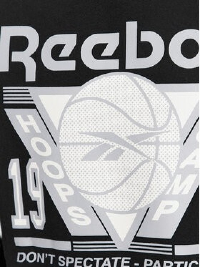 Reebok Bluza Basketball IL4432 Czarny Regular Fit