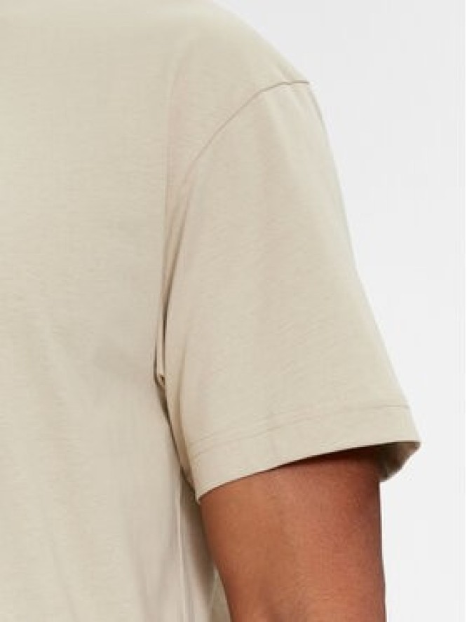 Calvin Klein T-Shirt Hero K10K111346 Beżowy Regular Fit