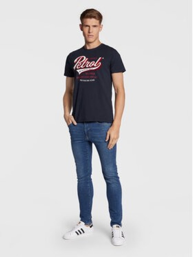 Petrol Industries Jeansy Seaham Classic 0005 Granatowy Slim Fit