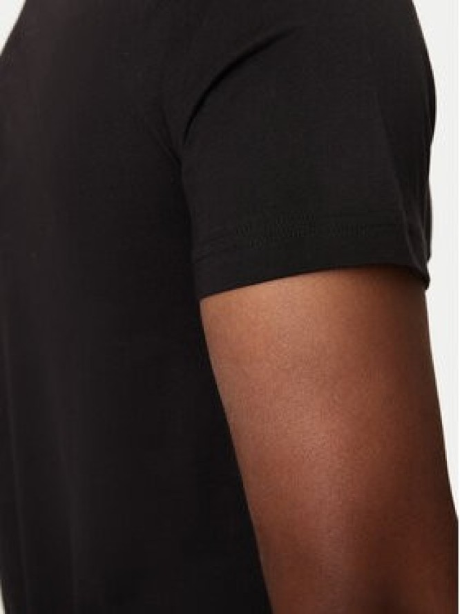 Versace Jeans Couture T-Shirt 76GAHT02 Czarny Regular Fit