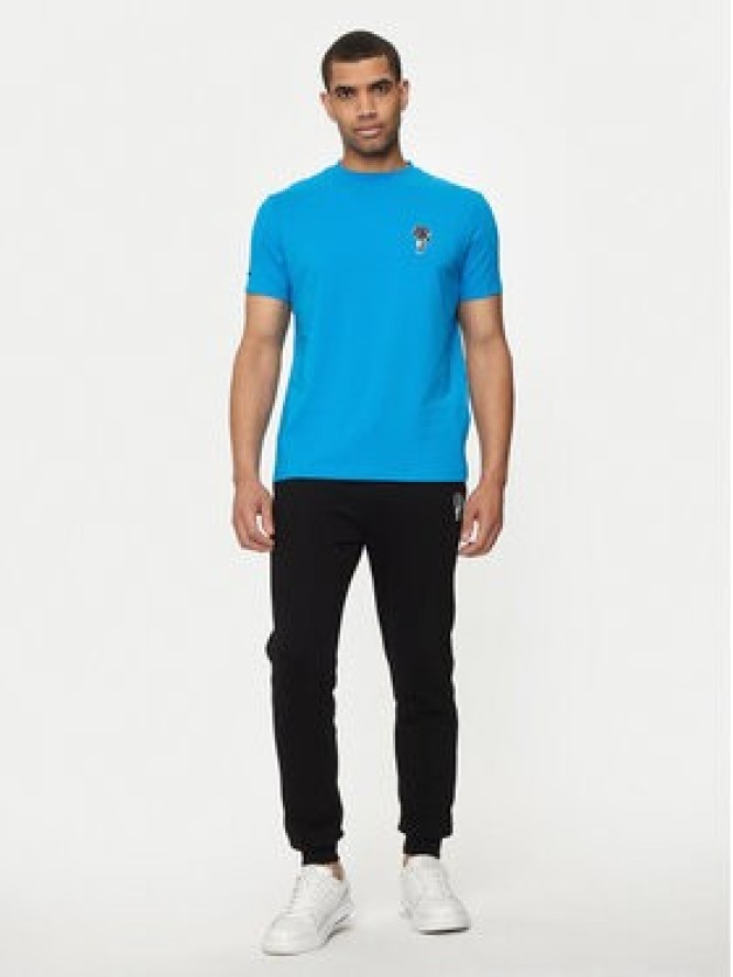 KARL LAGERFELD T-Shirt 755400 Niebieski Regular Fit