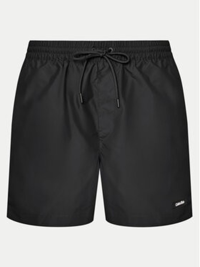 Calvin Klein Swimwear Szorty kąpielowe KM0KM01111 Czarny Regular Fit
