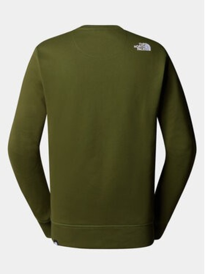 The North Face Bluza Drew Peak NF0A4SVR Zielony Regular Fit