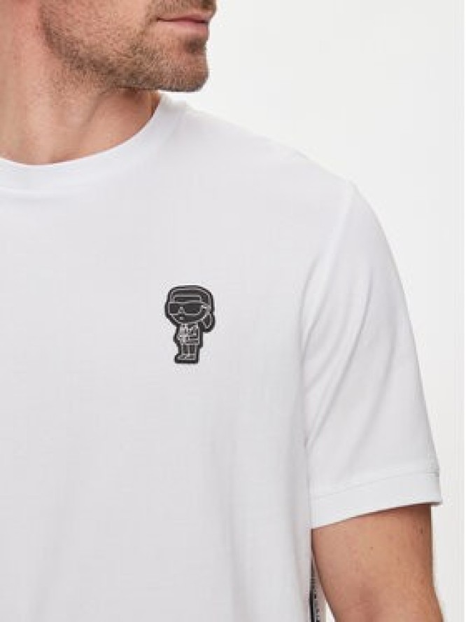 KARL LAGERFELD T-Shirt 755026 542221 Biały Regular Fit