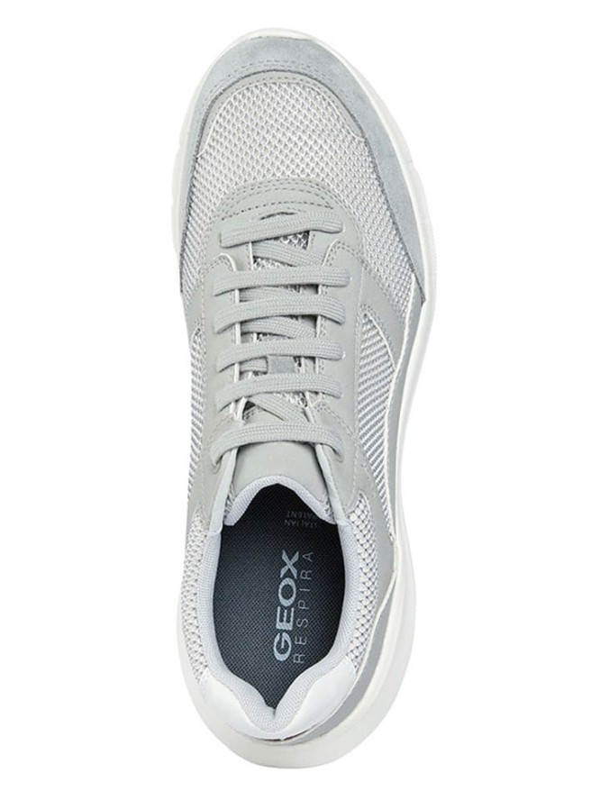 Geox Sneakersy "Monreale" w kolorze szarym rozmiar: 40