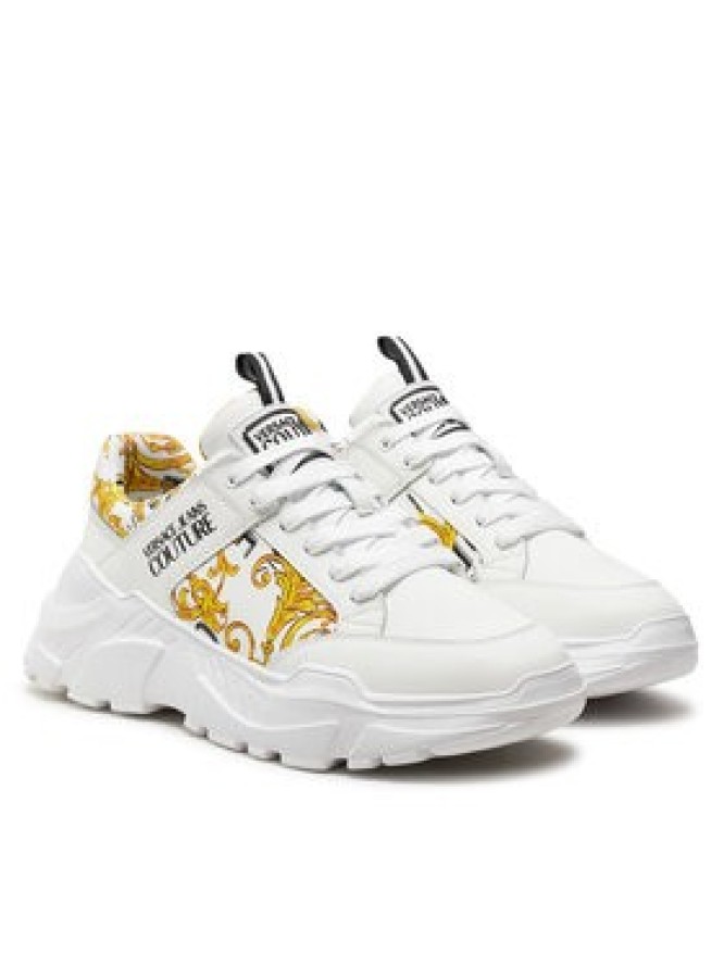 Versace Jeans Couture Sneakersy 76YA3SC2 Biały