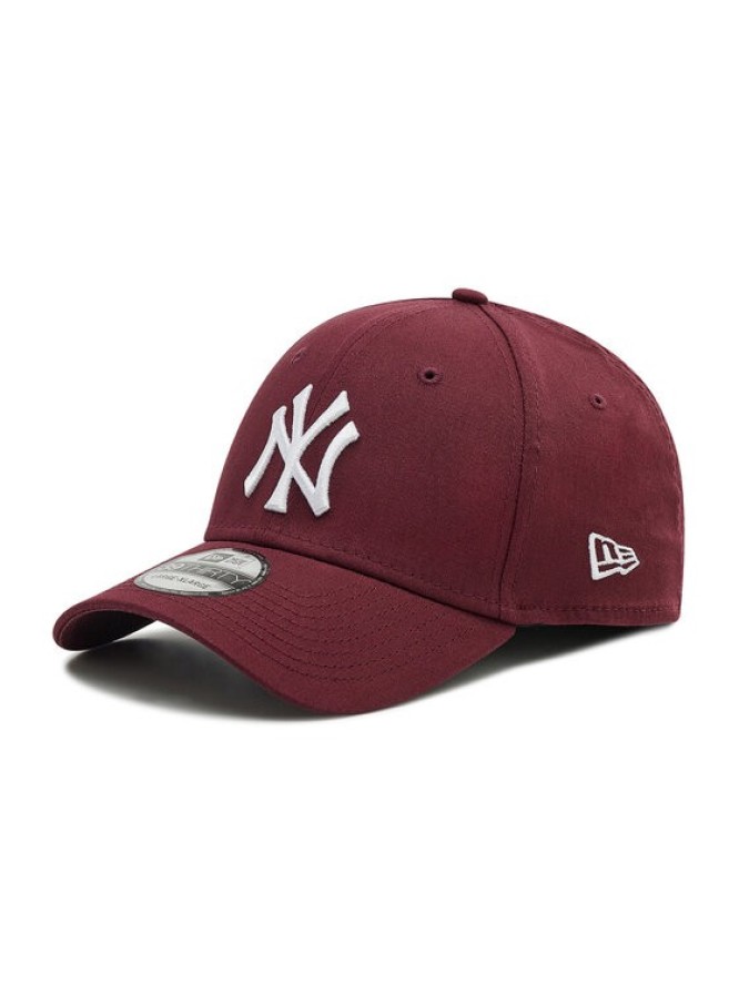 New Era Czapka z daszkiem New York Yankees Essential Maroon 39Thirty 12523891 Bordowy