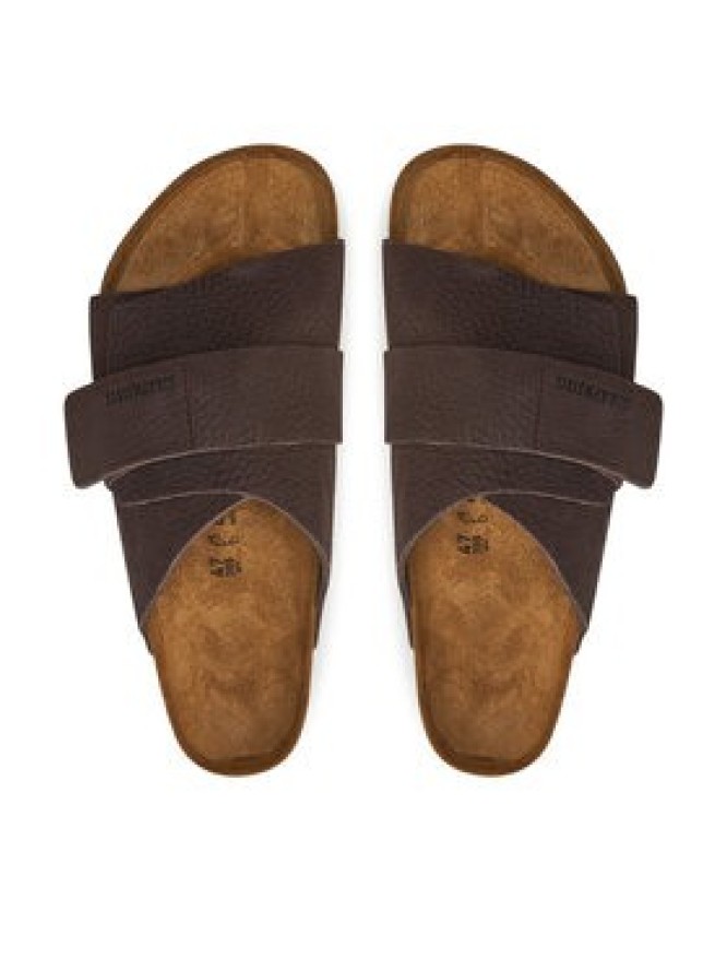 Birkenstock Klapki Kyoto Lenb 1022498 Brązowy