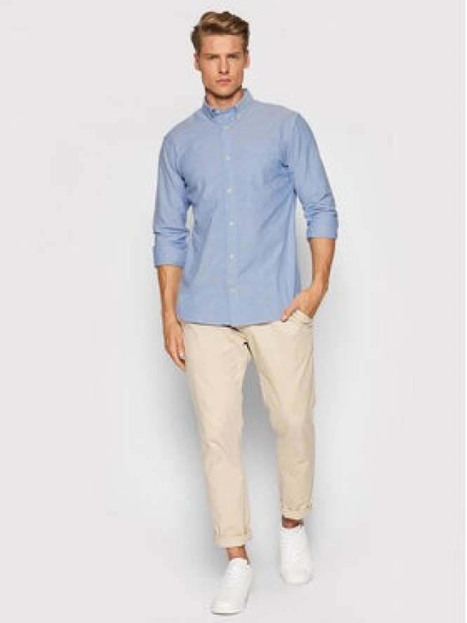 Jack&Jones PREMIUM Koszula Brook Oxford 12192150 Niebieski Slim Fit