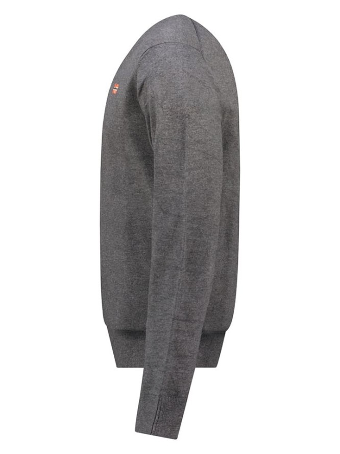 Geographical Norway Sweter w kolorze antracytowym rozmiar: 3XL