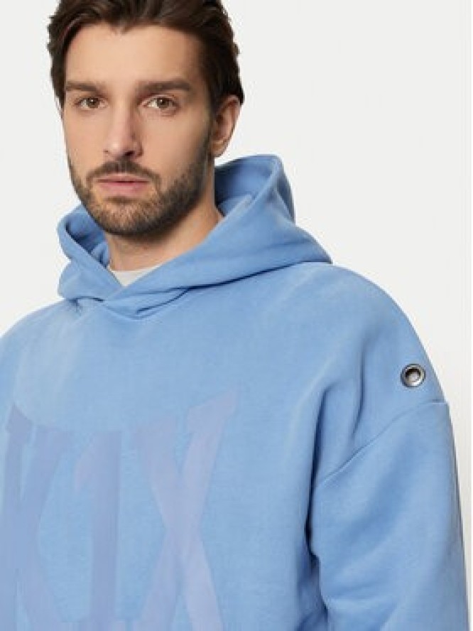 K1X Bluza Hoodie 60210137 Niebieski Regular Fit