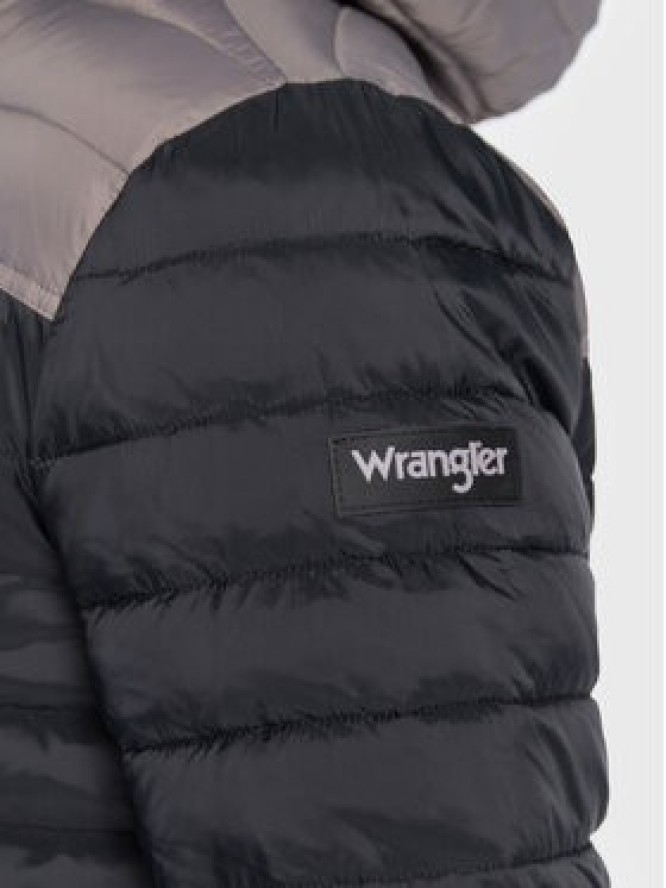 Wrangler Kurtka puchowa W4B1WA100 112319309 Czarny Regular Fit