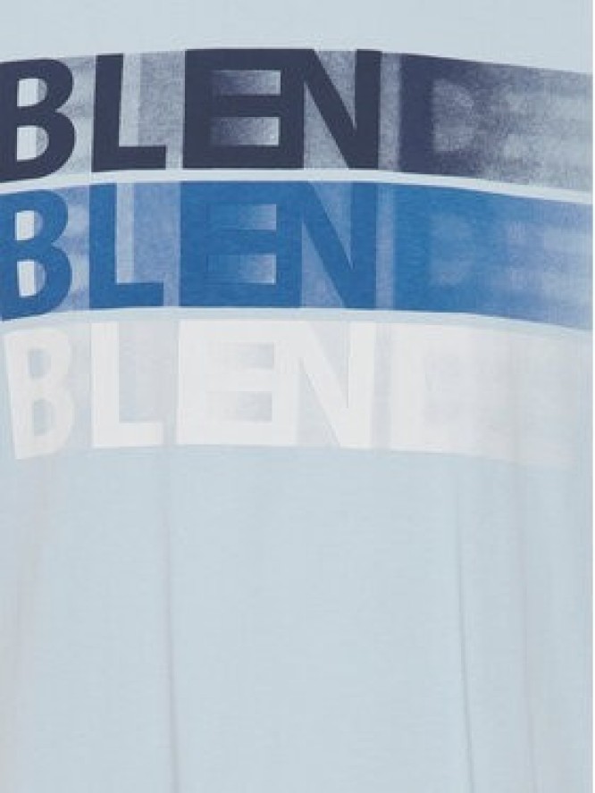 Blend T-Shirt 20715045 Błękitny Regular Fit