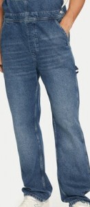 Tommy Jeans Ogrodniczki Ryan DM0DM20440 Niebieski Straight Fit