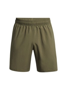 Spodenki treningowe męskie Under Armour UA Tech Woven Wordmark Short - khaki