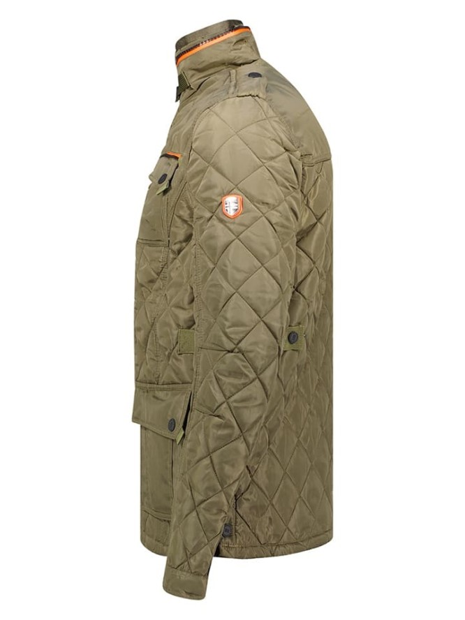 Geographical Norway Kurtka pikowana "Delio" w kolorze khaki rozmiar: S